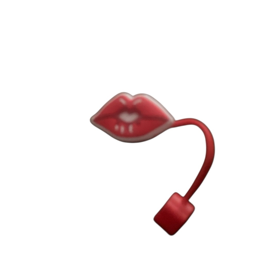 Lips Straw Topper